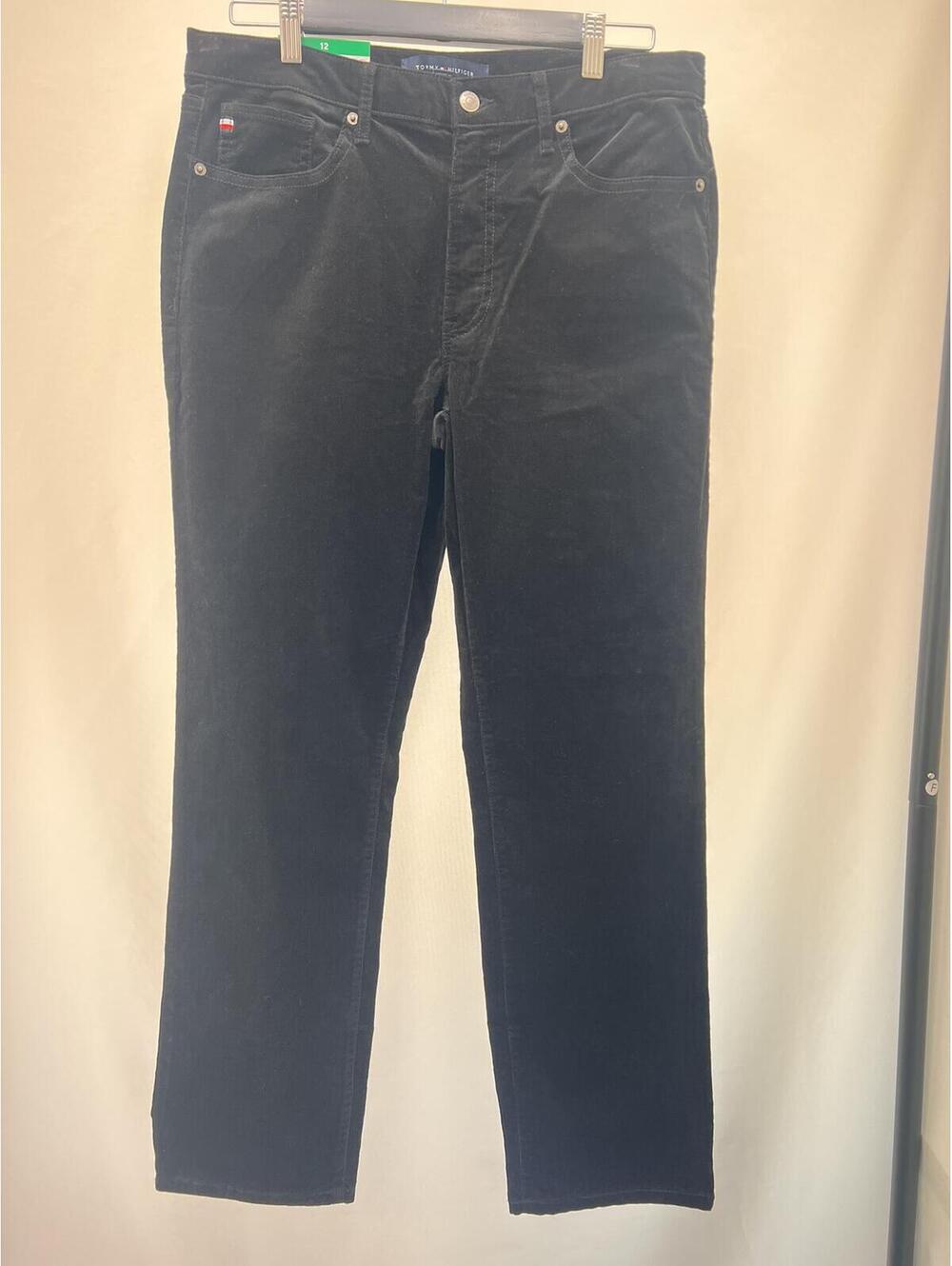 Tommy Hilfiger Black Corduroy Pants Women's 12